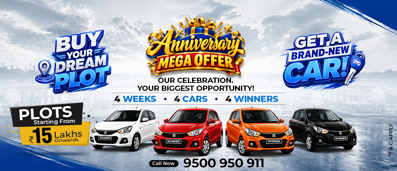 Manju Groups Anniversary Mega Offer